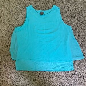 Chico's Turquoise Tank Top
